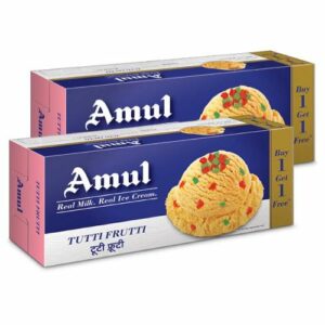 Amul Ice Cream Tutti Frutti Combo