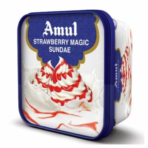 Amul Strawberry Magic Sundae Tub
