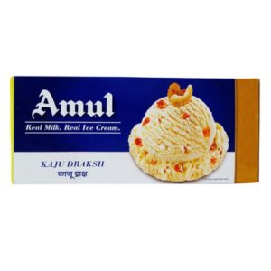 Amul Kaju Draksh Ice Cream Brick